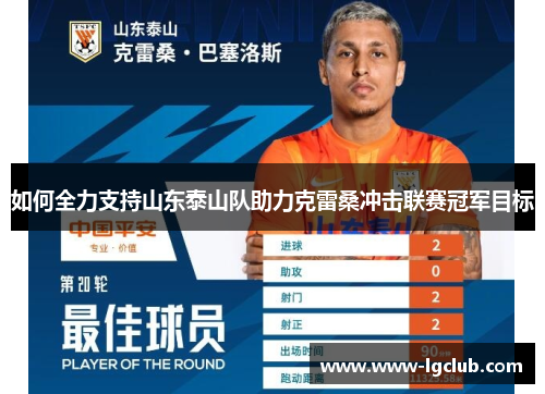 如何全力支持山东泰山队助力克雷桑冲击联赛冠军目标